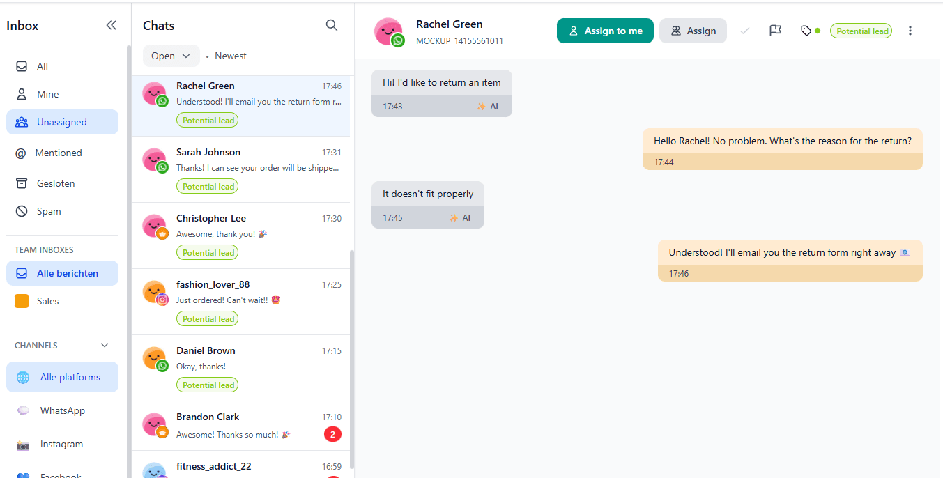 Live Chat Widget