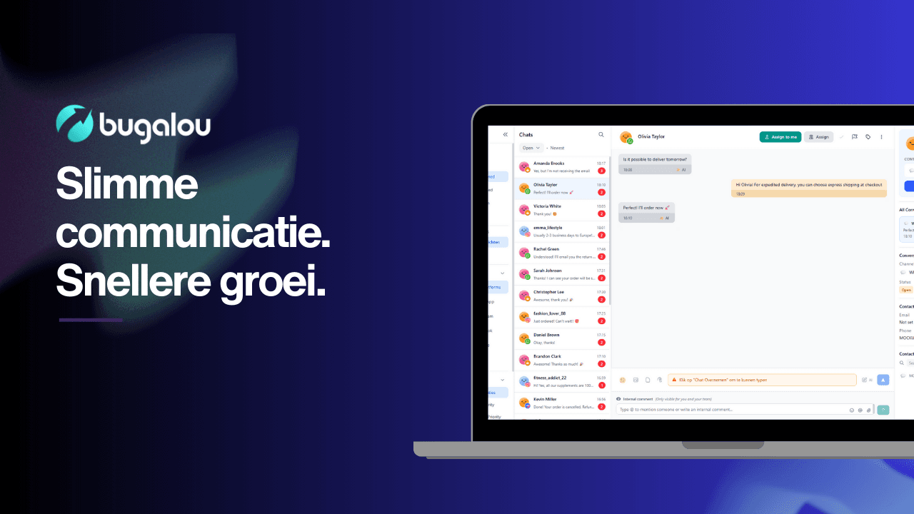 Bugalou Is Live — Hét Alles-in-Één Klantcommunicatieplatform