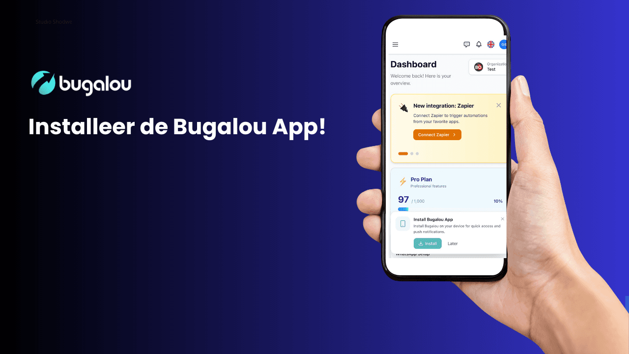 Installeer de Bugalou App op Elk Apparaat