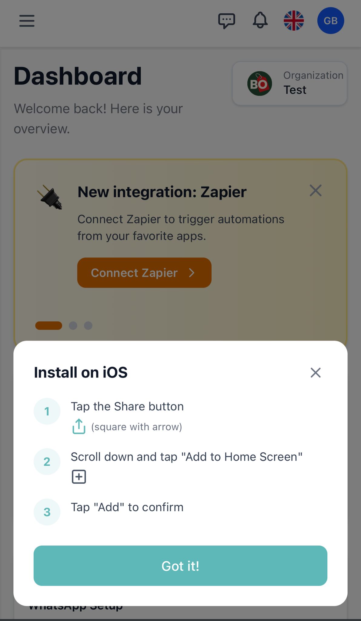Hoe je de Bugalou app installeert